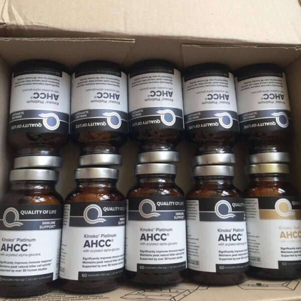 𝐏𝐫𝐞𝗺𝐢𝐮𝗺 𝐊𝐢𝐧𝗼𝐤𝗼 𝐏𝐥𝐚𝐭𝐢𝐧𝐮𝗺 𝐀𝐇𝐂𝐂 Supplement-750mg of AHCC per capsule -support Immune Health,Liver Function,Maintains Natural killer cell Activity-60 veggie capsules - Image 2