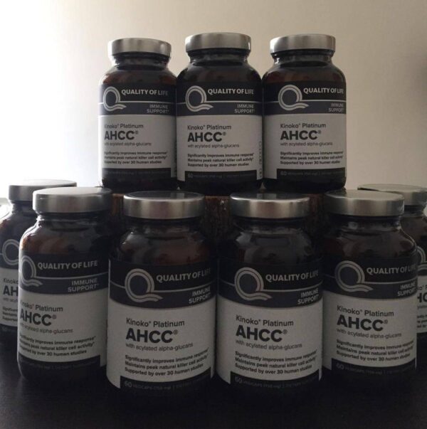 𝐏𝐫𝐞𝗺𝐢𝐮𝗺 𝐊𝐢𝐧𝗼𝐤𝗼 𝐏𝐥𝐚𝐭𝐢𝐧𝐮𝗺 𝐀𝐇𝐂𝐂 Supplement-750mg of AHCC per capsule -support Immune Health,Liver Function,Maintains Natural killer cell Activity-60 veggie capsules - Image 4